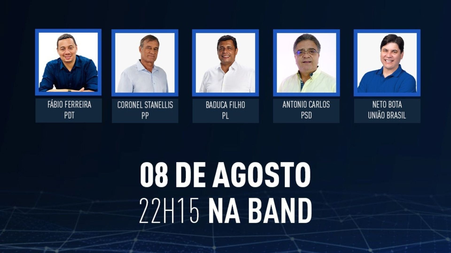 Caraguá – Band Vale promove o primeiro debate entre candidatos a prefeito hoje (8)