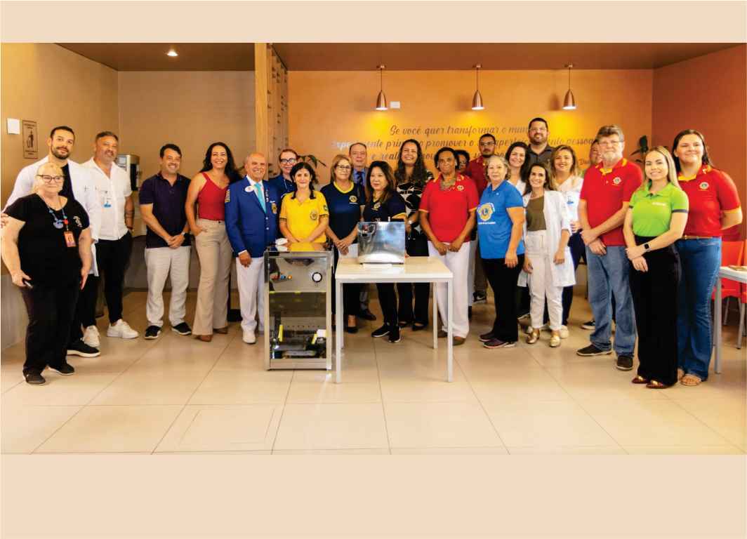 Lions Clube Internacional e Sicredi realizam doações ao HCSS