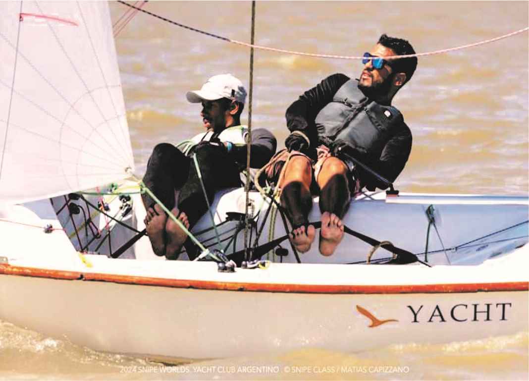 Velejadores de Ilhabela representam o Brasil no Campeonato Mundial na Argentina