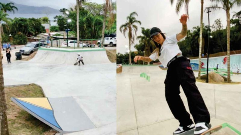 Ilhabela recebe campeonato amador de skate da campeã olímpica Pâmela Rosa no próximo final de semana 