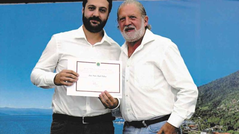 Toninho Colucci é diplomado pela quarta vez como Prefeito de Ilhabela pela Justiça Eleitoral