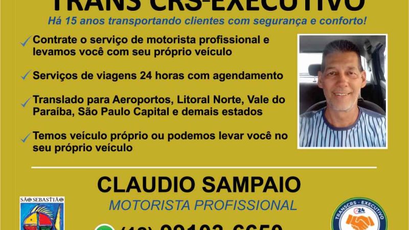 Motorista profissional inova com serviço na região