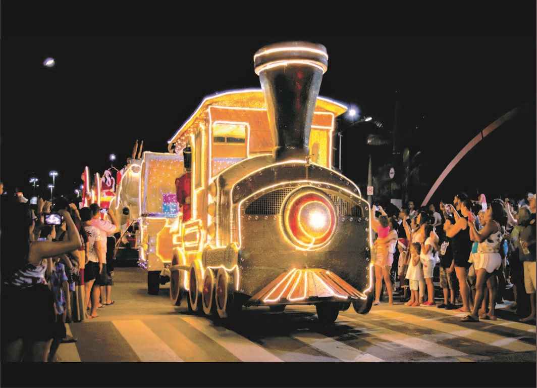 Desfile Natalino em Ilhabela acontece neste domingo