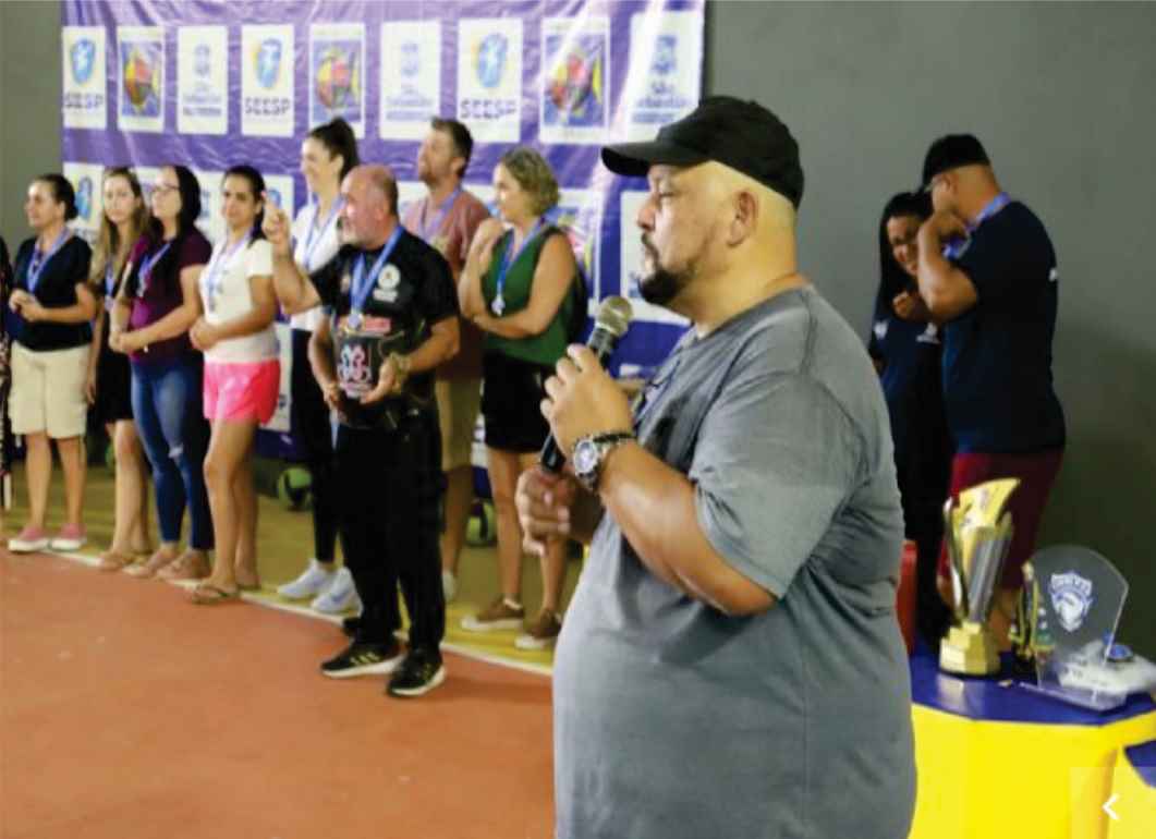Encerramento da Escolinha Municipal de Voleibol