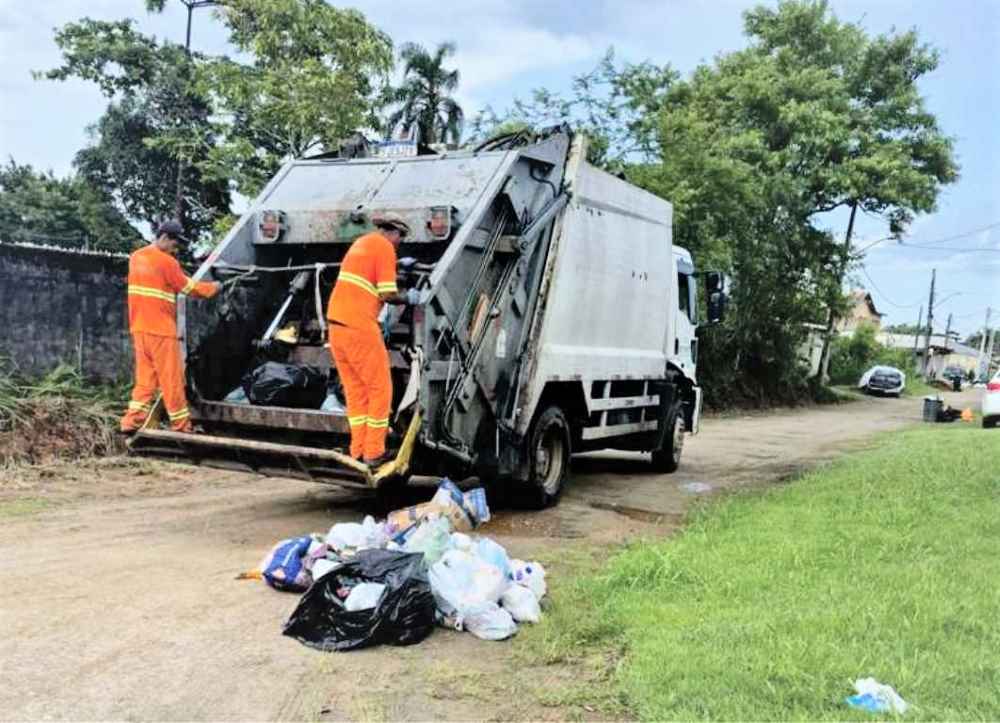 Prefeitura de Caraguá realizou mutirão para normalizar coleta de lixo