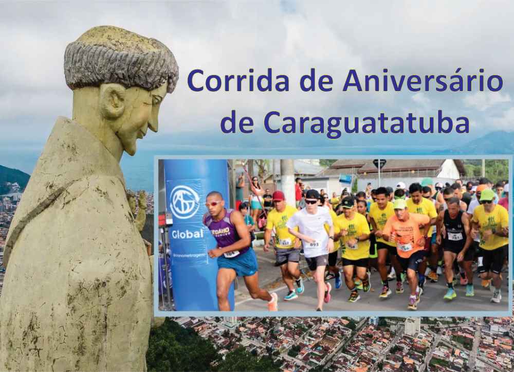 Inscrições para Corrida de Aniversário de Caraguatatuba