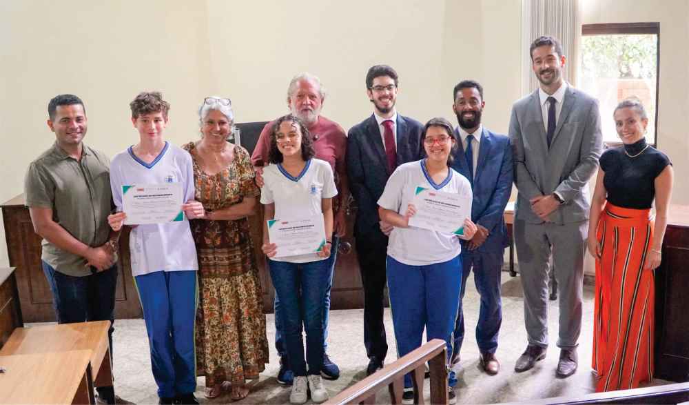 Justiça e cidadania em pauta nas escolas municipais de Ilhabela