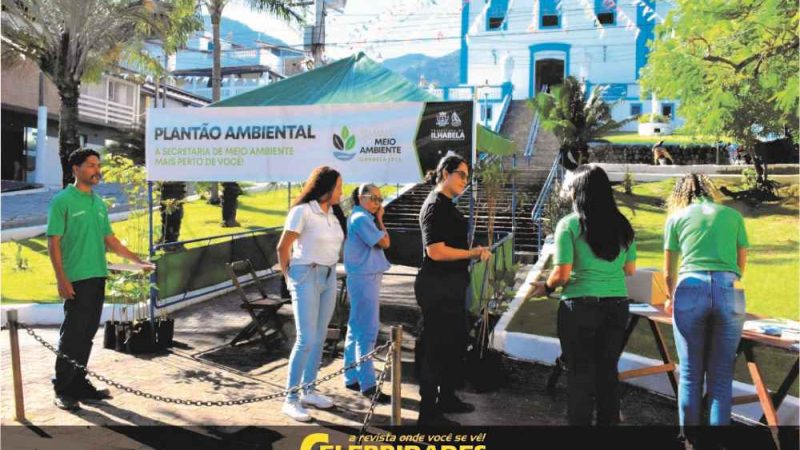 Semana do Meio Ambiente 2025 mobiliza Ilhabela com ações de conscientização e cuidado com a natureza