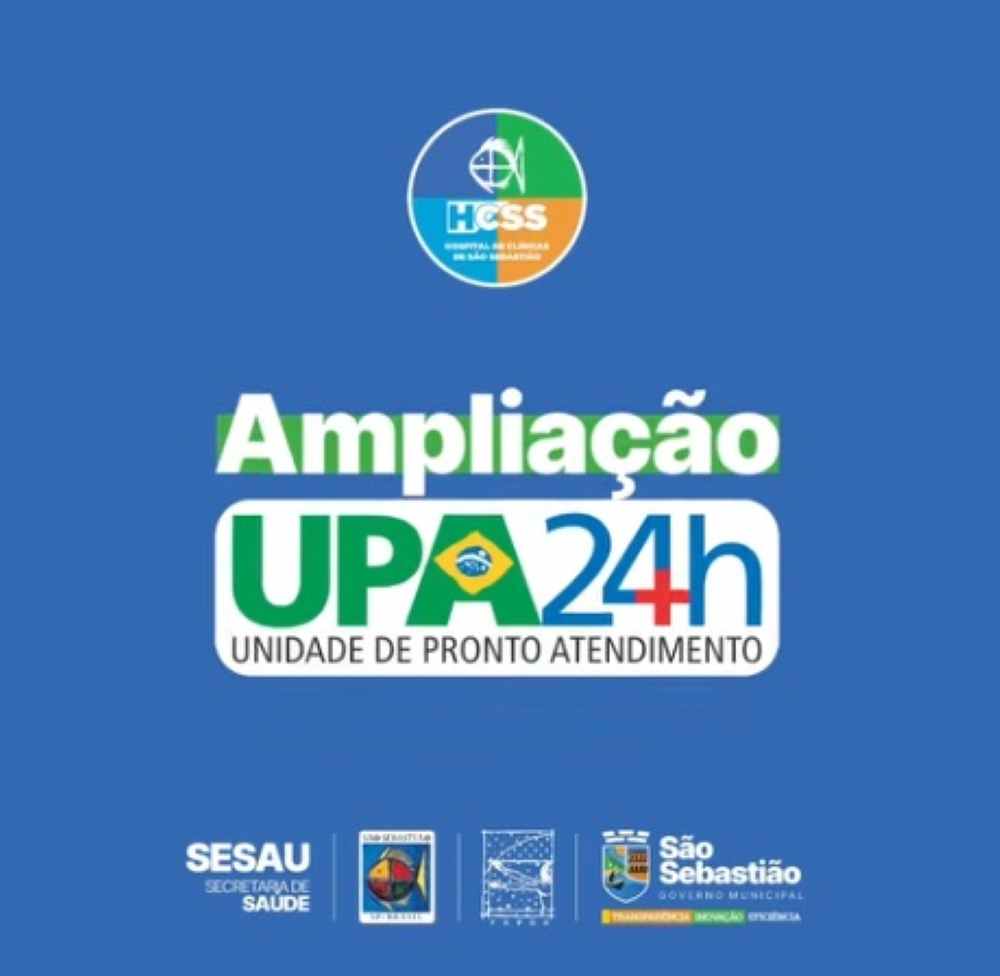 Obras de ampliação na UPA 24h de São Sebastião