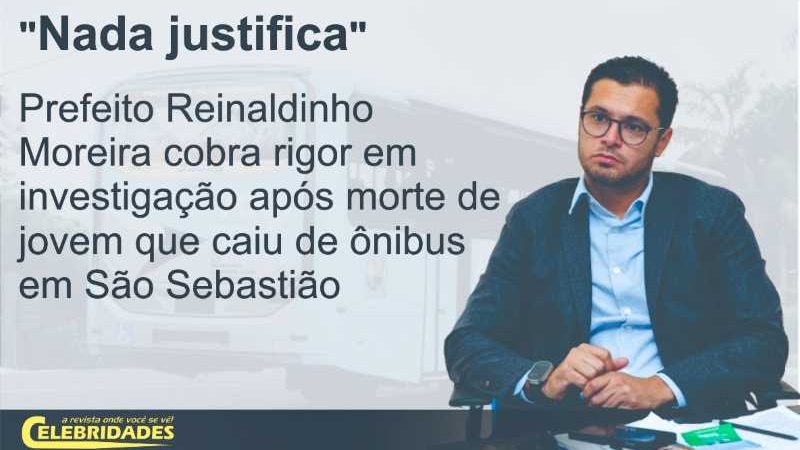 Faleceu a jovem que caiu de ônibus em São Sebastião