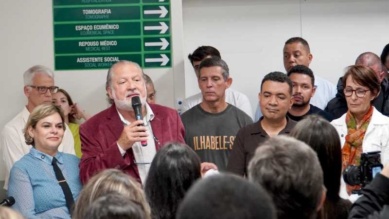 Ilhabela – Prefeito Toninho Colucci entrega mais uma importante etapa do Hospital Mário Covas Jr.