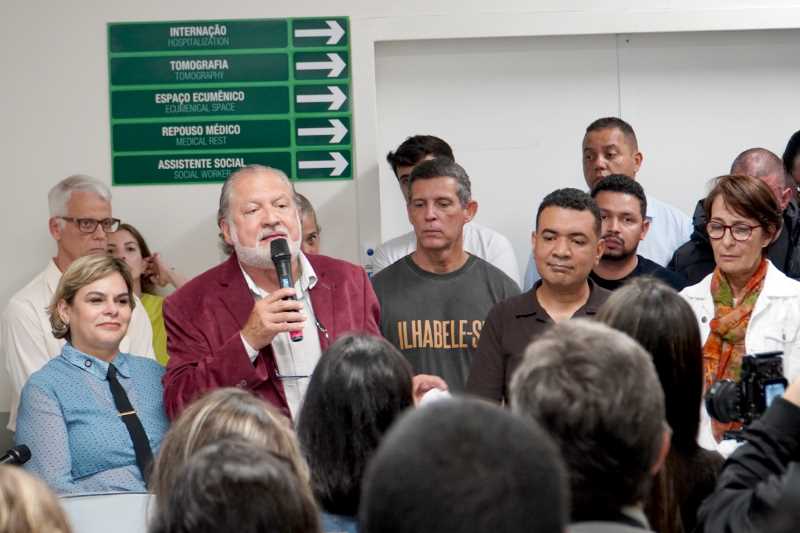 Ilhabela – Prefeito Toninho Colucci entrega mais uma importante etapa do Hospital Mário Covas Jr.