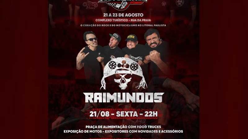 Raimundos na rua da praia!