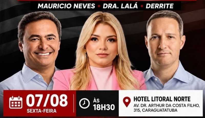 Encontro político em Caraguá
