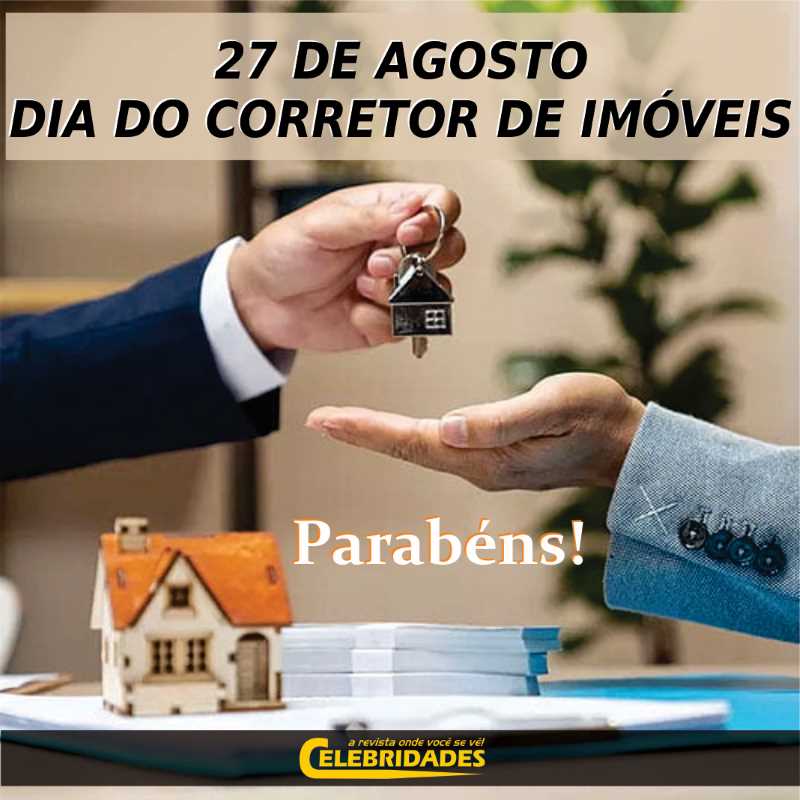 27 de agosto – Dia do Corretor de Imóveis