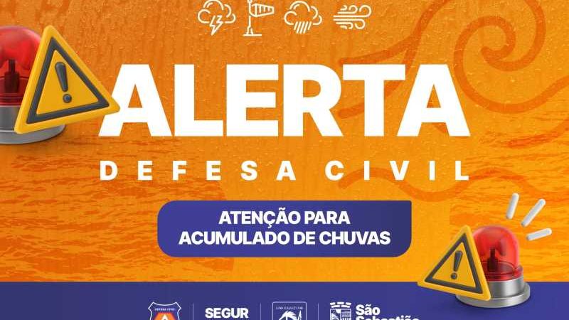 Excesso de chuvas deixa São Sebastião em estado de atenção!