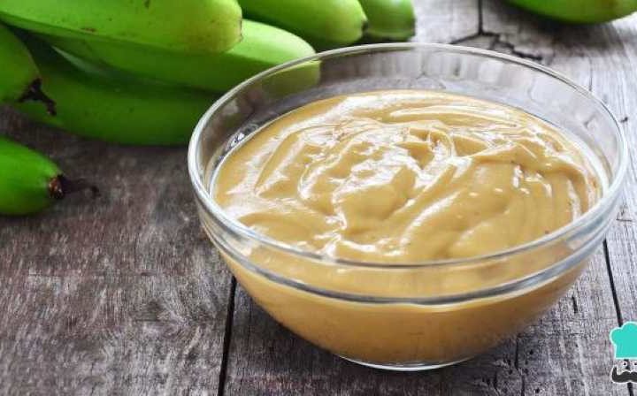 Biomassa de banana verde