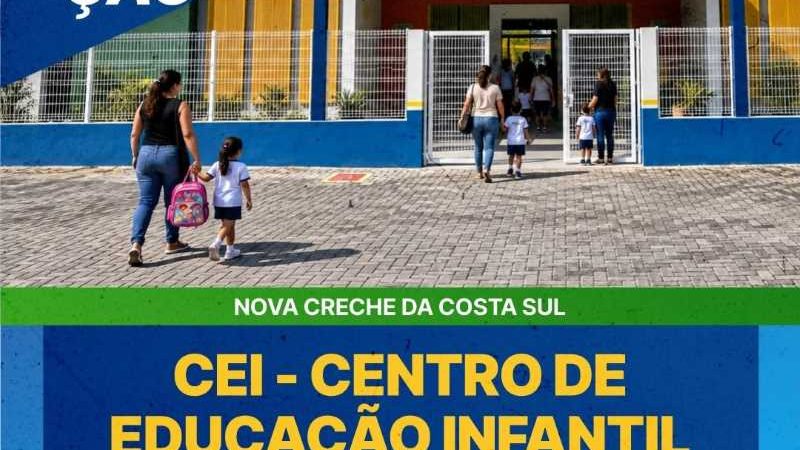 Inauguração da nova creche de Boraceia