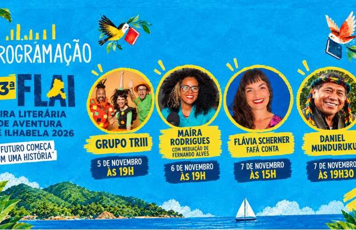 FLAI 2026 – Feira Literária e de Aventura de Ilhabela