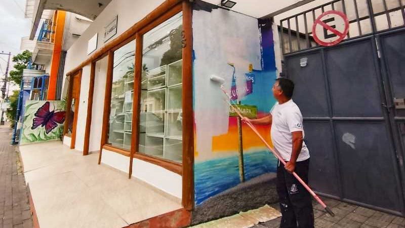 Reinauguração da loja do Fundo Social em Ilhabela