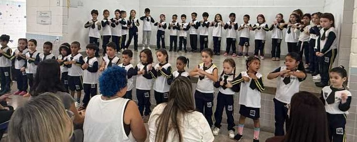 São Sebastião cria primeiro coral de Libras da Educação Infantil